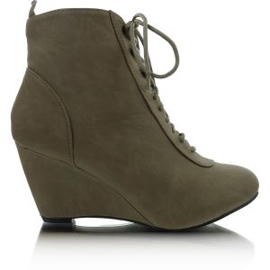 Botki ocieplane LL1279 KHAKI