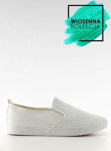 Leciutkie slip-on dziurkowane NB95P White
