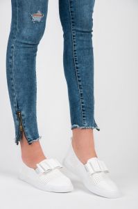 AŻUROWE SLIP ONY Z KOKARDĄ