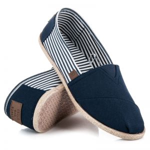 GRANATOWE ESPADRYLE