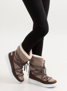 Dziecięce śniegowce eskimoski k1646102 Taupe