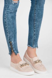 SLIPONY BOHO Z KRYSZTAŁKAMI