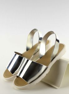 Sandałki mirror style T-9117 Białe