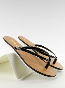 Japonki na sportowej podeszwie L5851 Black