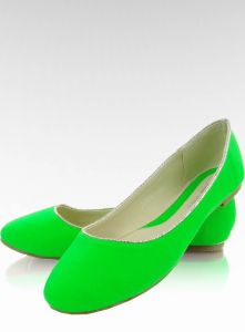 Baleriny neonowe LX-1D126-21 Zielone-Fluo