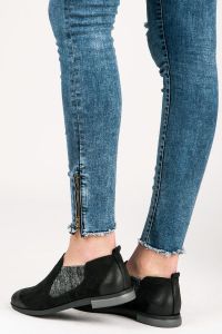 SKÓRZANE BUTY DAMSKIE