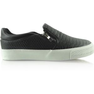 Trampki slip-on snake JR216-D13 czarne