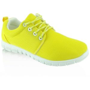 Buty sportowe idealne do biegania H-08 Żółte