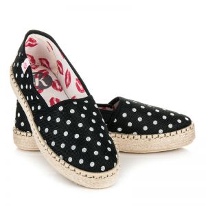ESPADRYLE W GROSZKI