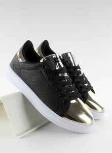 Buty sportowe lustrzane noski Q56 Czarny