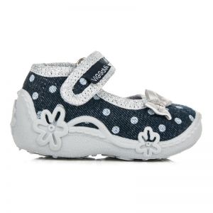 BUTY DZIEWCZĘCE Z KOKARDKĄ