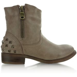 Botki ćwieki na pięcie 372-PA Khaki