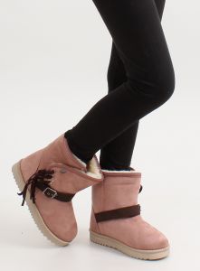 DZIECIĘCE EMUSKI Z FRĘDZLAMI K1647404 Rose