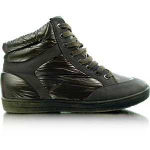 Trampki metaliczne 1010 KHAKI
