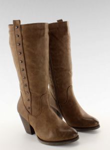Kozaki kowbojki Z6287 KHAKI