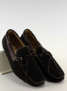 Mokasyny męskie E75403 Black