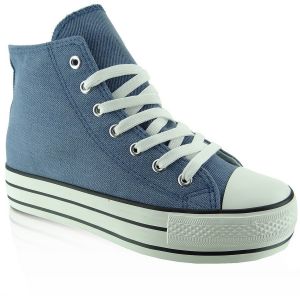 Trampki za kostkę podw podesz  85-33 DENIM BLUE
