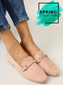 Mokasyny damskie klasyk 1183 PINK