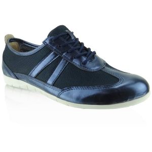 Metaliczne buty w sportowym stylu Y629 Granatowe