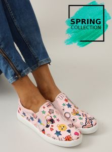 Slipony komiksowe 6120 PINK