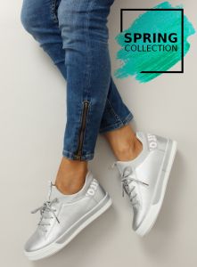 Buty sportowe Mochino NB80p SILVER