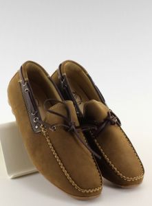 Mokasyny męskie E75403 Brown