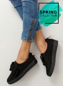 Slipony z kłódką T276P BLACK