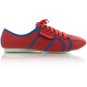 Buty sznurowane  299-20 CZERWONE